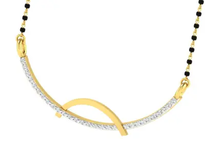 Women Necklace 3dm STL FBX OBJ Render Details 3D print model 6