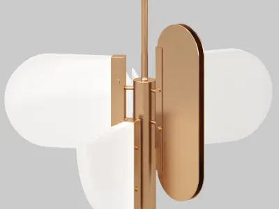 GEOMETRIC TASK  PENDANT LIGHT 3D model