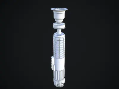 Star Wars Obi-Wan Kenobi - Lightsaber Blue 3D model