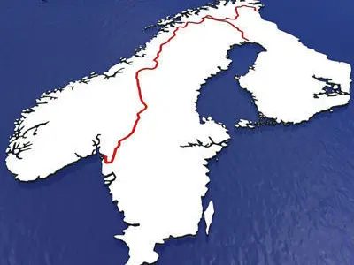 Sweden Norway Finland 3D model