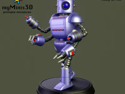 Invader Robots Wardband 3D Model Pack