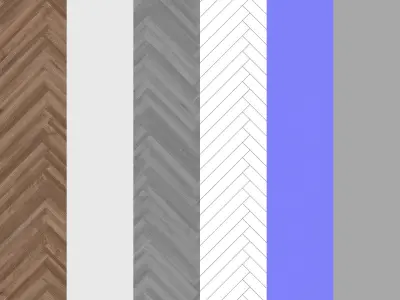 Parquet - Laminate - Wooden floor 3D model shop