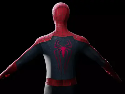 The Amazing Spider-Man 2 3D Model V1 Low-poly 3D model
