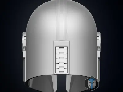 The Mandalorian Helmet 3D print model