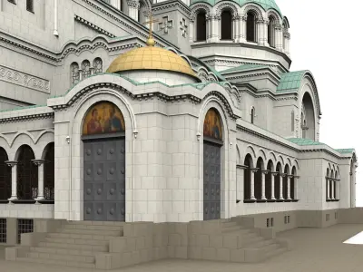 Alexander Nevsky Cathedral 3D model