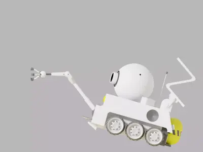 Planet 51 Rover 3D model