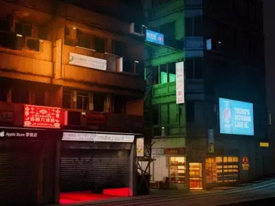 Hong Kong houses 1 and 2 3D model