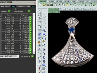 3p pendant 3D print model