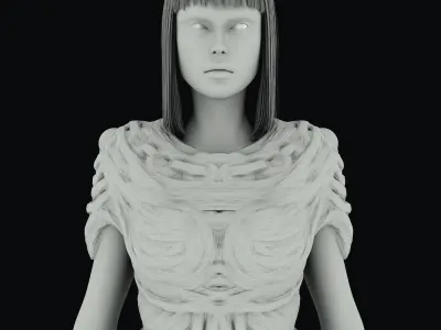 Project Genesis 3D Character - SFDEMIR 3D model