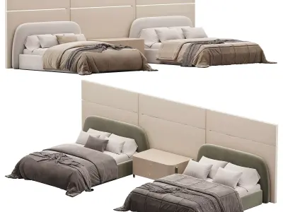 Eman Gamal kids bed Low-poly 3D model