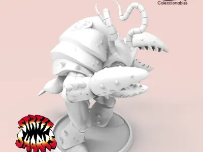 Street Sharks Villains - Slobster 3D print model