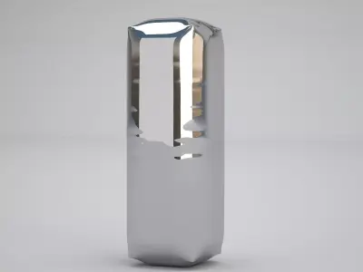 I Balloon Silver 3D model