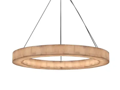 Rivage Round Chandelier 40in 3D model