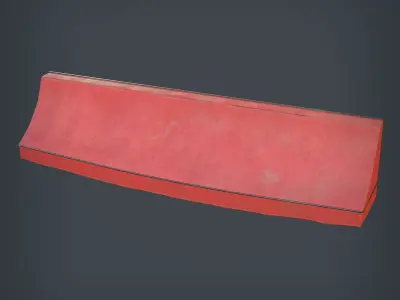 Awning - Canopy Low-poly 3D model