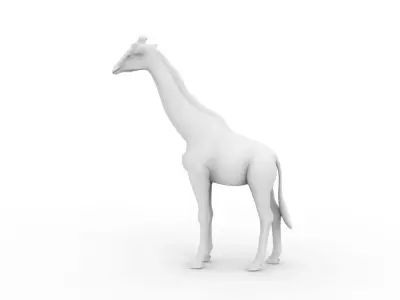 Giraffe 3D Printable 3D print model