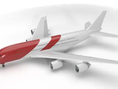 Generic Airplane 02 3D model