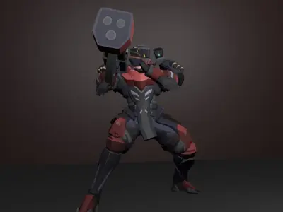 jericho soldier 3D model