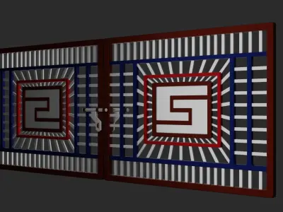 Gate 3D Model 3D model