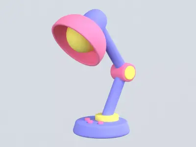 Desk Lamp 3D Icon 3D model