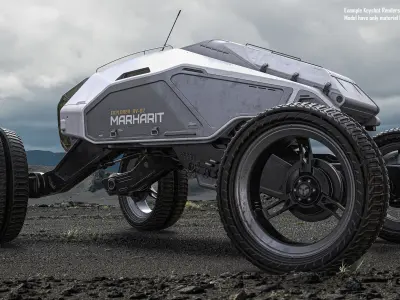 Mars Rover Explorer 3D model