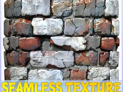 Stylized Wall Seamless Texture Texture 98