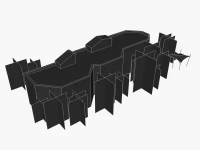 5 Pacific Street on Main Beach Low-poly 3D model