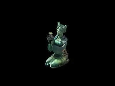 Game Model - Tomb of the Ladies Light figurines 3D model