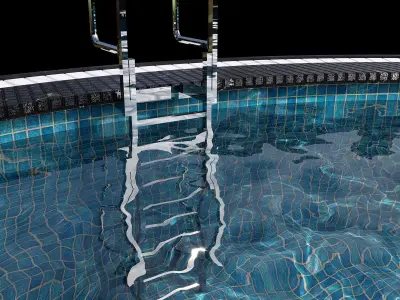 SWIMMING POOL NO75 A 3D model