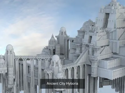 Conan Hyborian Collection 3D Model Pack