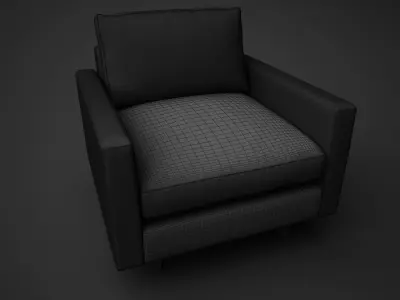 Oslo Chair - Robin Bruce Furniture 3D model