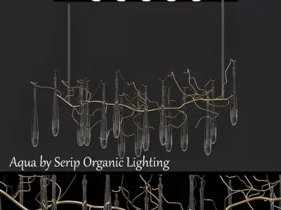 Aqua by Serip Organic Lighting 3D model