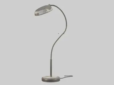Desk Lamp model Low-poly 3D model