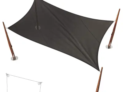 Exteta 10th shading Butterfly F 3D model