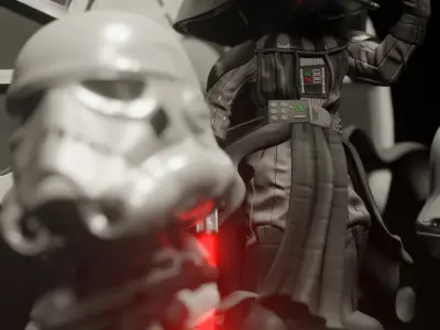 Darth Vader - Pocket Player  3D print model