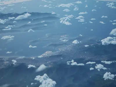 Wellington New Zealand City Landscape 3D Model 3D model