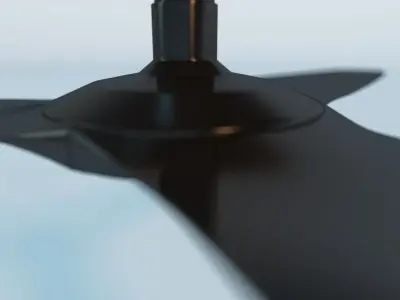 Haiku ceiling fan 3D model