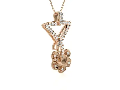 Light wt Pendant Earrings Set 3dm stl obj mtl gltf glb renders  3D print model