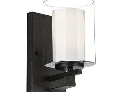Alsip Light Rustic Bronze Armed Sconce 3D model