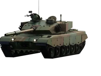 Type 96 tank 3D model