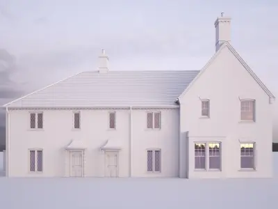 British House Bosc 3A3D 3D model