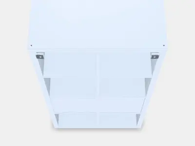 KALLAX Shelving unit with doors 1 Low-poly 3D model