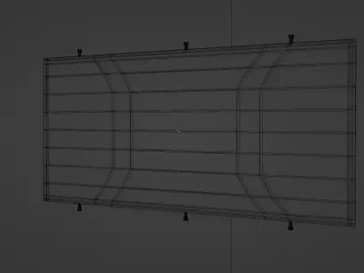 A 3D WINDOW FENCE DESIGN Free 3D model