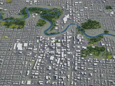 Fargo  Low-poly 3D model