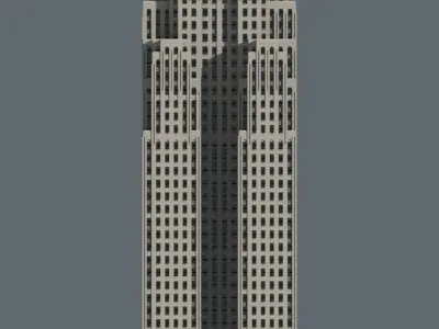 Penobscot Building 3D print model
