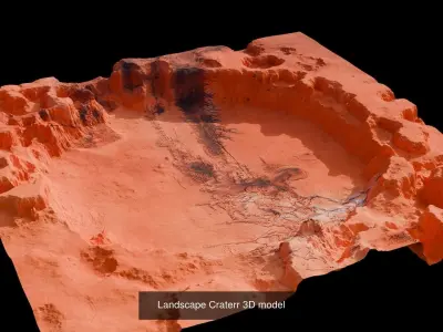 Collection 10 Landscape 3D models 3D Model Pack