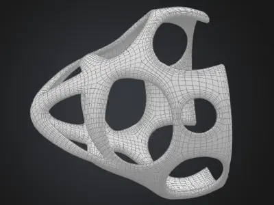 Scifi Object Shape Model 10 3D model