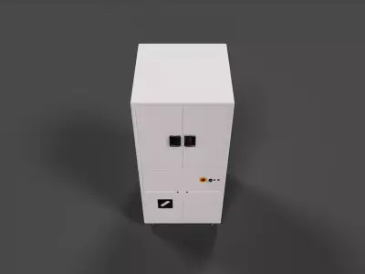 Cabinet - Low Poly Low-poly 3D model