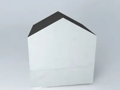 Shop house with window in it Free 3D model