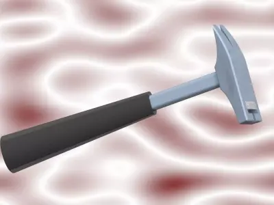 Hammer swivel hook Free 3D model