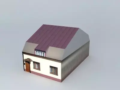 Pilsen Street Hungarian Free 3D model